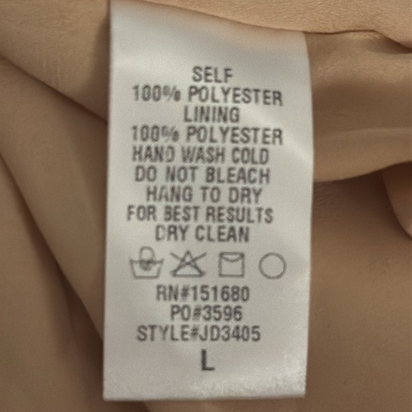 STORIA Yellow Floral Puff Sleeve Dress‎ Cottagecore Mini V Neck Plunge Sz L Lace - Picture 7 of 8